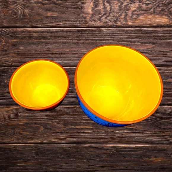 Hallmark Ceramic Set of 2-Pet Snack & People Snack Bowls - Picture 10 of 12